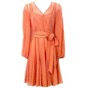 Tahari Arthur S Levine long sleeve dress sz 2